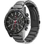 Original Tommy Hilfiger Mason Men's Watch - All Black Steel Case & Bracelet (1791935)