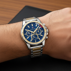 Original Tommy Hilfiger Mason Men's Watch - Two-Tone Silver & Gold Steel (1791937)