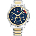 Original Tommy Hilfiger Mason Men's Watch - Two-Tone Silver & Gold Steel (1791937)