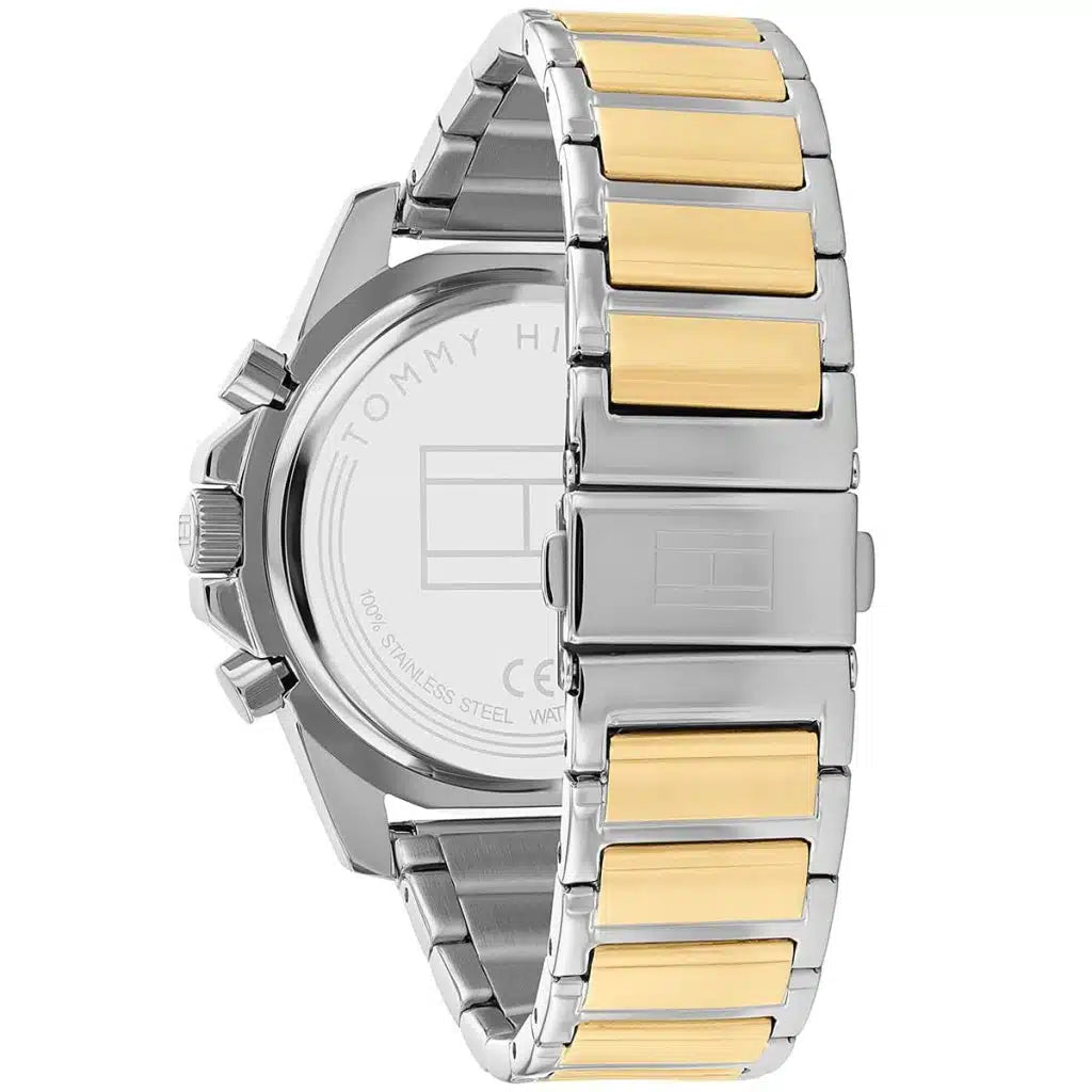 Original Tommy Hilfiger Mason Men's Watch - Two-Tone Silver & Gold Steel (1791937)