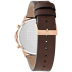 Original Tommy Hilfiger Ryder Men's Watch - Rose Gold Case & Brown Leather (1710497)