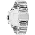 Original Tommy Hilfiger Ryder Men's Watch - Silver Mesh Steel & Black Dial (1710498)
