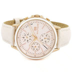 Original Tommy Hilfiger Shawn Women's Watch - Gold Case & White Saffiano Leather (1781789)