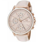 Original Tommy Hilfiger Shawn Women's Watch - Gold Case & White Saffiano Leather (1781789)