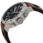 Original Tommy Hilfiger Men's Watch - Silver Case & Brown Leather (1791049)