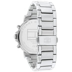 Original Tommy Hilfiger Tyson Men's Watch - Silver Steel & Grey Dial (1710587)