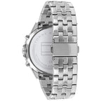 Original Tommy Hilfiger West Men's Watch - Silver Steel & Dark Grey Dial (1791707)