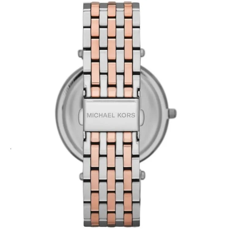 Michael Kors Darci MK3726 Two-Tone Watch with Rose Gold Celestial Star Dial