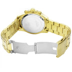 Guess Chaser Chronograph W0170G2 Gold Case Black Dial Gold Metal Men's Watch