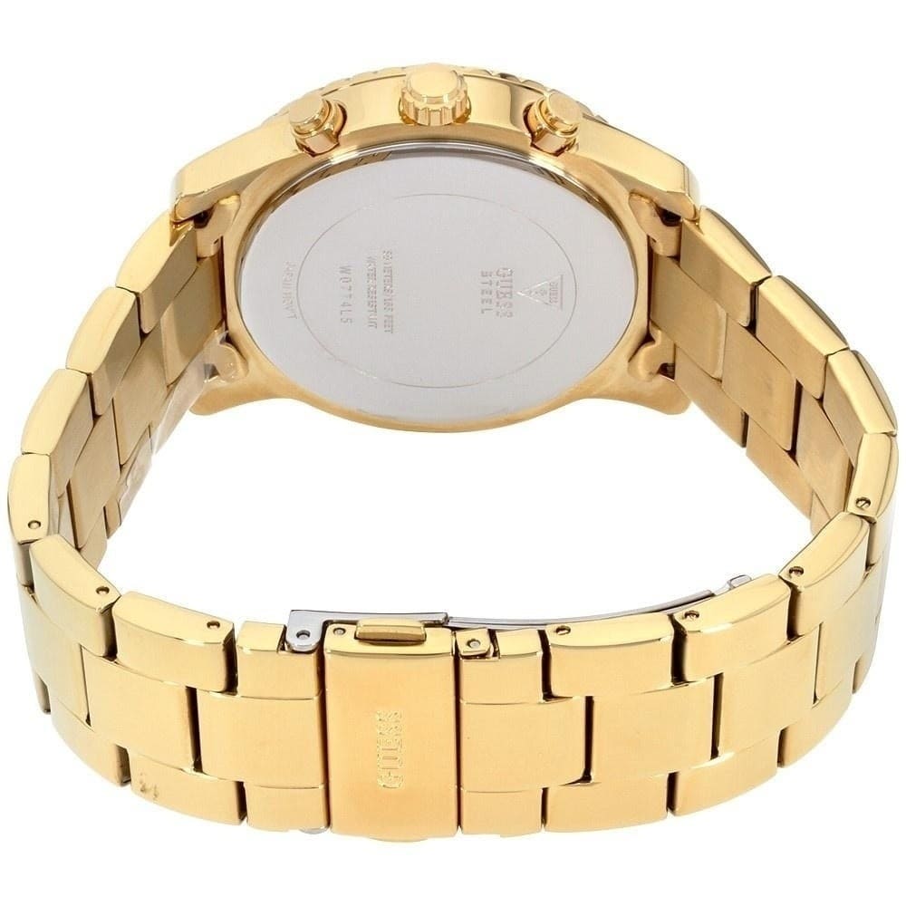Guess Confetti W0774L5 Multi-Function Glitter Ombre Dial Women's Gold-Tone Watch
