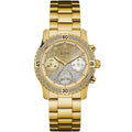 Guess Confetti W0774L5 Multi-Function Glitter Ombre Dial Women's Gold-Tone Watch
