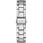 Guess Glitter Girl W0987L1 Silver Case Glitz Logo Dial Steel Women's Watch
