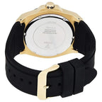 Guess Legacy Multi-Function W1049G5 Gold Case Black Dial Black Rubber Men's Watch