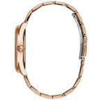 Guess G-Twist W1082L3 Rose Gold Interlocking Logo Dial Watch