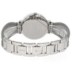 ساعة كريستال سوار شبكي فضية اللون W1083L1 شيفون من Guess
