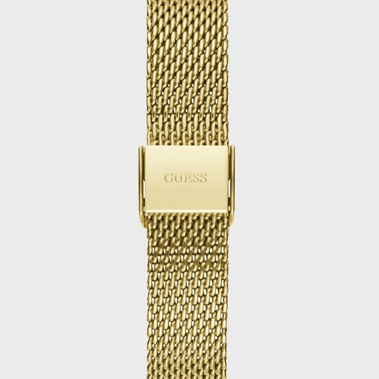 Guess Richmond W1263G2 All Gold Case Gold Dial Gold Mesh Men's Watch