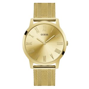 Guess Richmond W1263G2 All Gold Case Gold Dial Gold Mesh Men's Watch