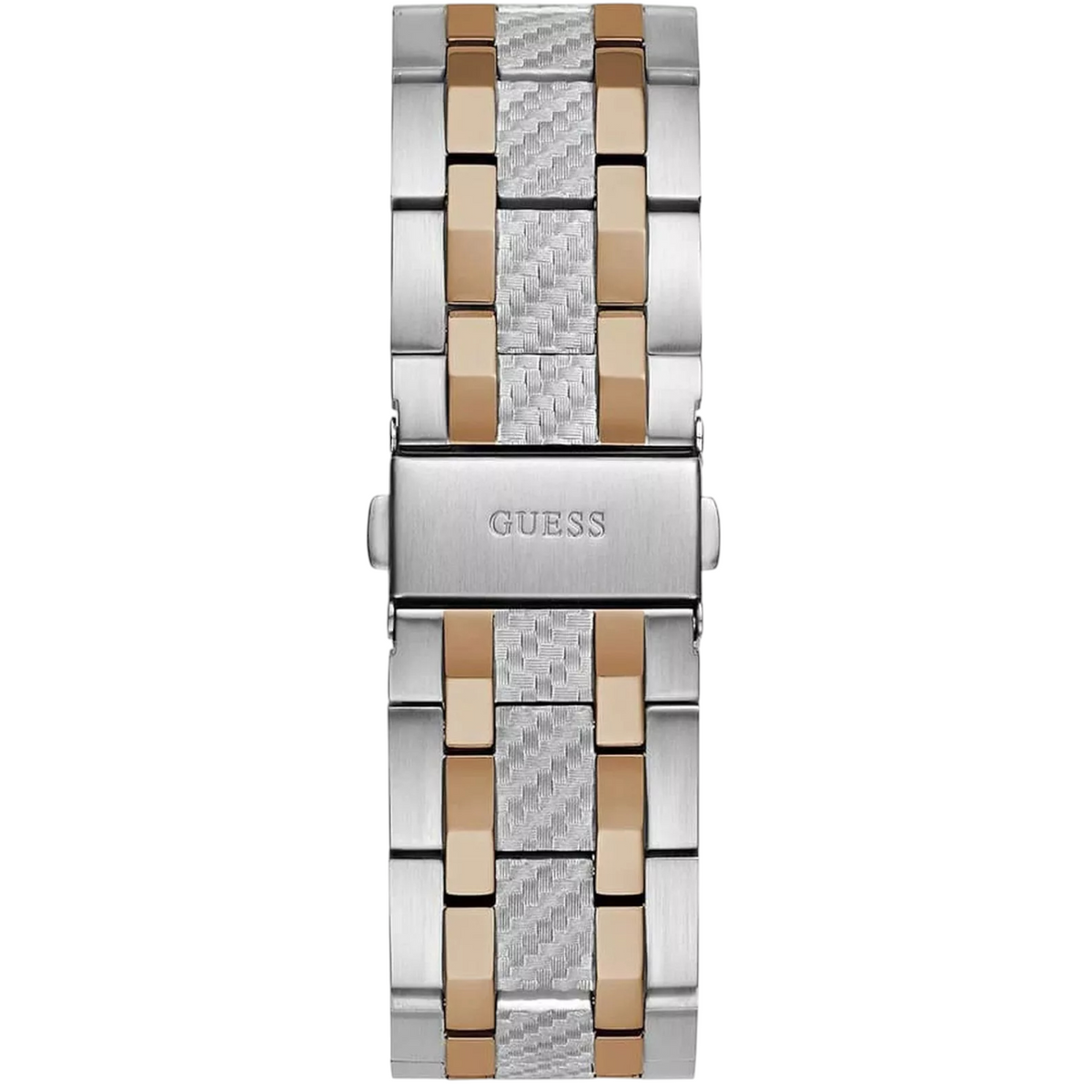 Guess GW0714G3 Men's Top Tier Two-Tone Silver & Rose Gold Watch